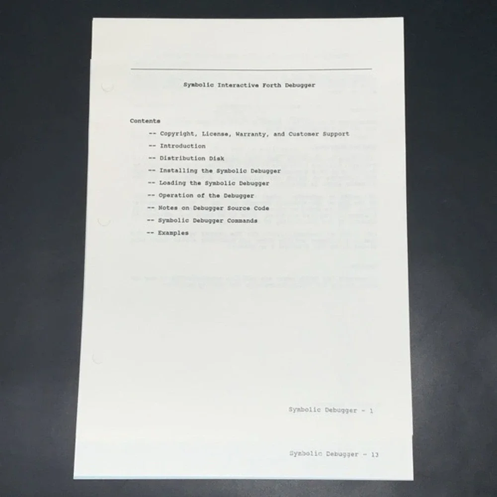 Vtg 1984 LMI IBM PC/Forth v3.1 OS Forth Dimensions Magazines, Diskettes & Manual